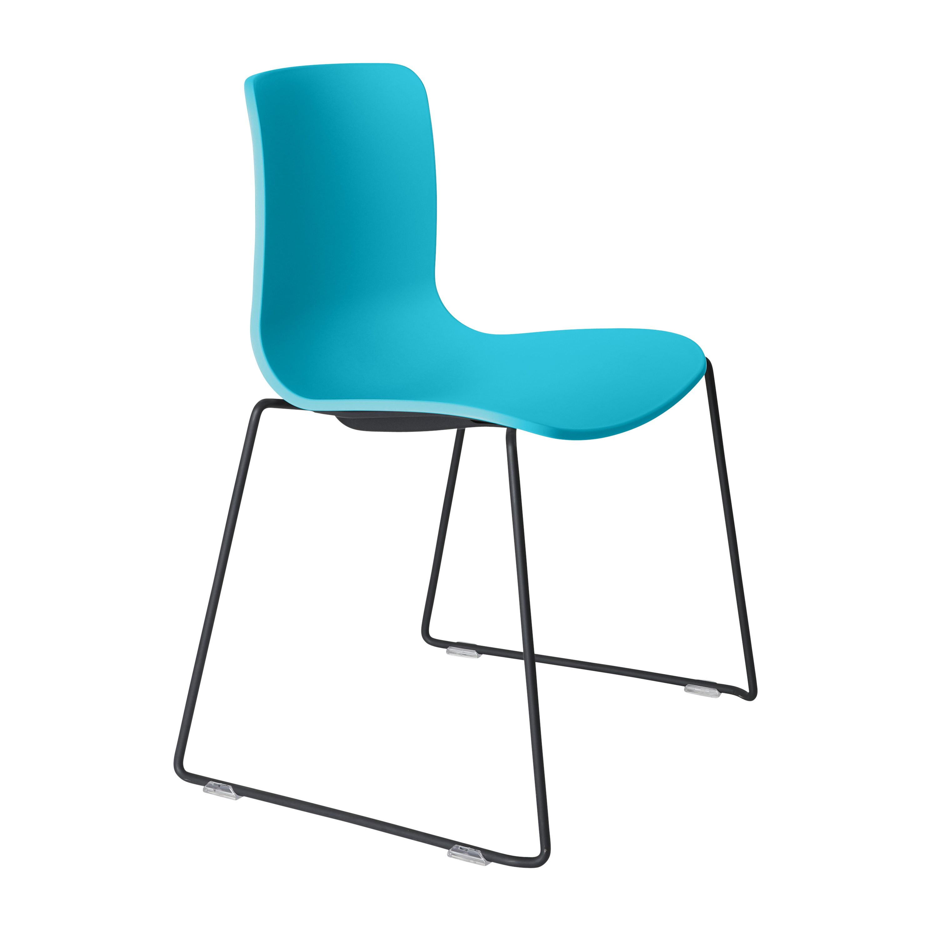 Acti Chair (Teal / Sled Base Black)